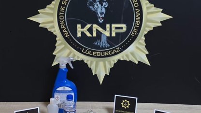 Lüleburgaz'da evinde uyuşturucu ele geçirilen şüpheli tutuklandı