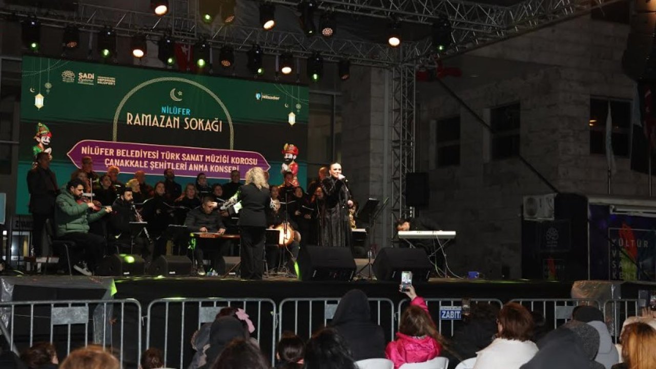 Nilüfer’de Çanakkale Zaferi anısına konser