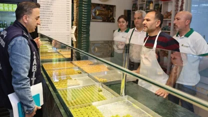 Nilüfer’de tatlı üreticilerine sıkı denetim