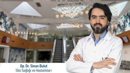 Op. Dr. Bulut Glokoma karşı düzenli göz muayenesinin önemine dikkat çekti