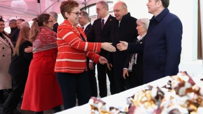 Osmangazi Belediye Başkanı Aydın, belediye personeliyle bayramlaştı