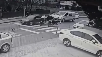 Polise çarpan motosiklet sürücüsü 'Sıfır Gecikmeli Yargı Modeli' ile 4 günde ceza aldı