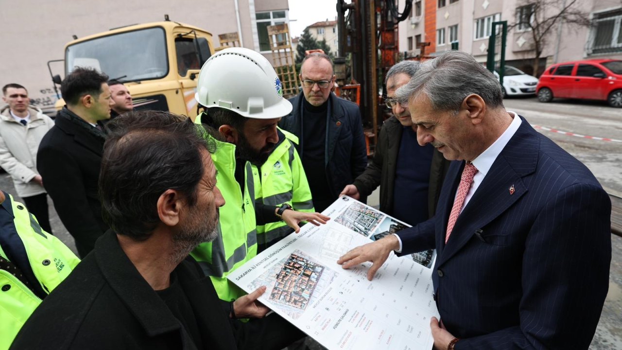 Sakarya’da kentsel dönüşüm çalışmaları sürüyor
