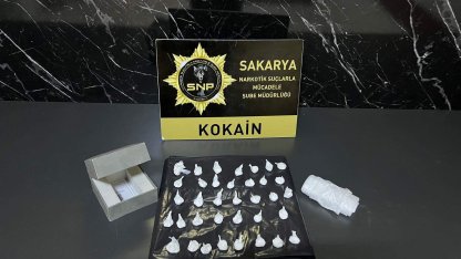 Sakarya’da kokainle yakalanan şüpheli tutuklandı