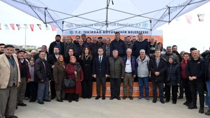 Tekirdağ Büyükşehir Belediyesi'nden arıcılara destek