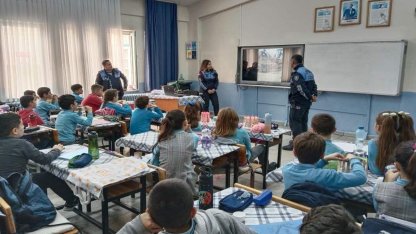 Tekirdağ Büyükşehir zabıtası öğrencilere mesleklerini tanıttı