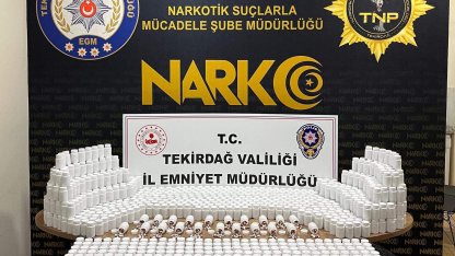 Tekirdağ'da 81 bin 700 hapla yakalanan 'torbacı' tutuklandı