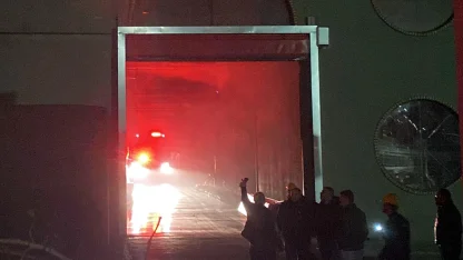 Tekirdağ'da fabrika yangını büyümeden söndürüldü