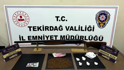 Tekirdağ'da uyuşturucu operasyonunda 10 tutuklama
