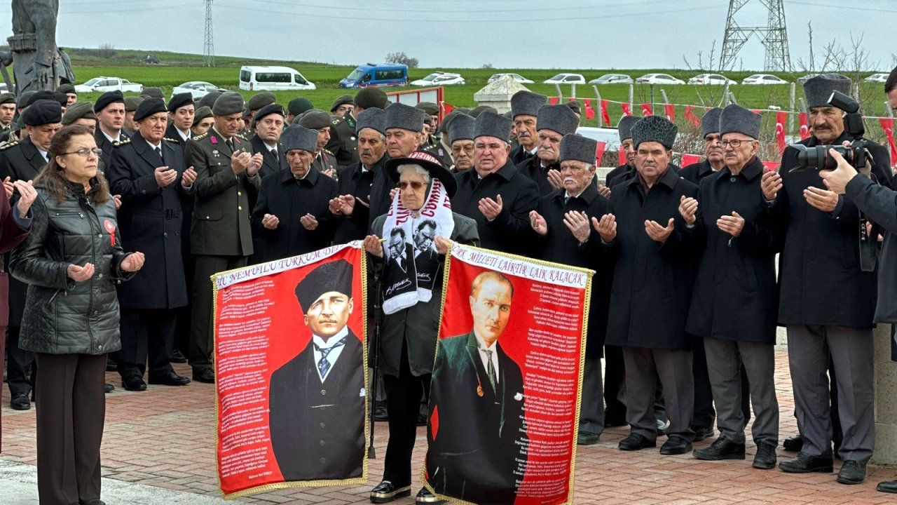 Trakya'da Çanakkale şehitleri anıldı