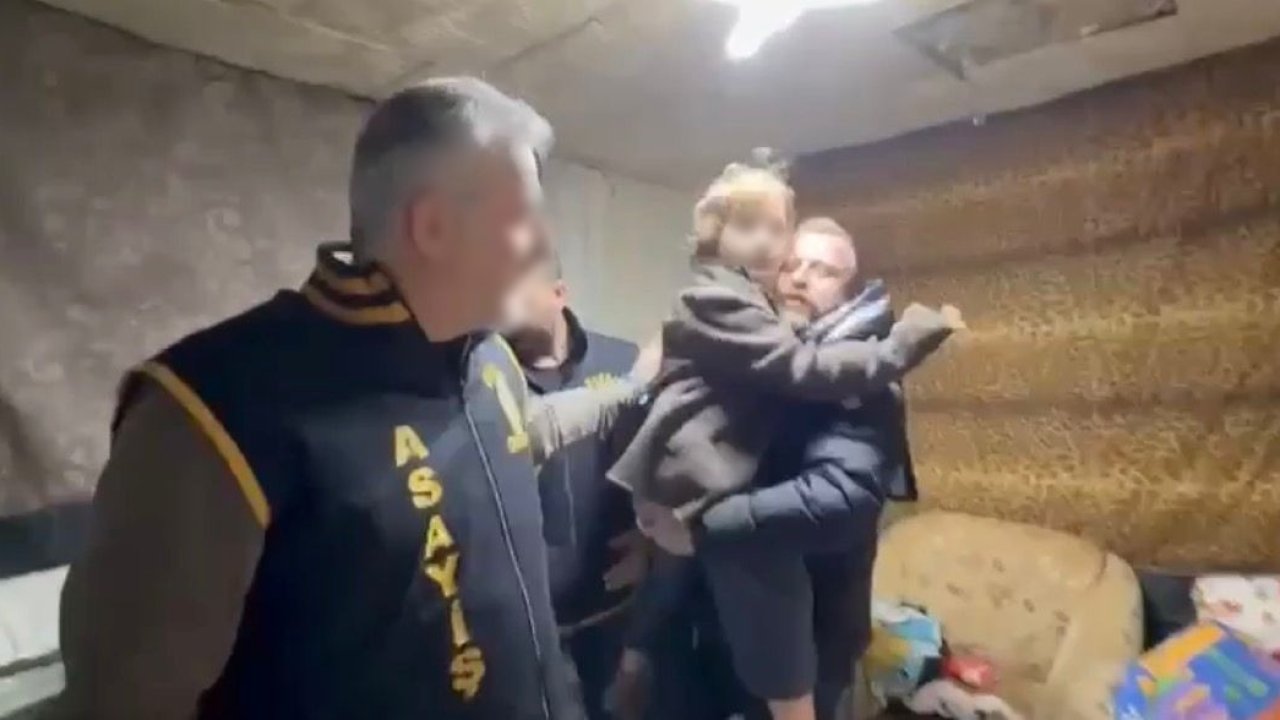 Türk babanın Alman sevgilisinden kaçırdığı çocuk, 7 yıl boyunca tutulduğu harabe evde bulundu