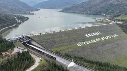 Yüzde 96 seviyesine ulaşan Yuvacık Barajı’ndan, Sapanca Gölü'ne 'can suyu'