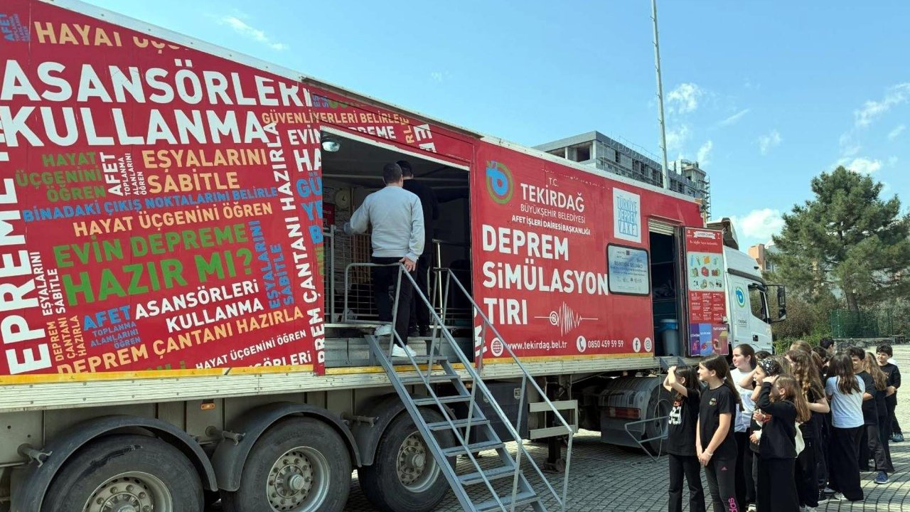 Afetlere dirençli Tekirdağ için eğitim programı tamamlandı