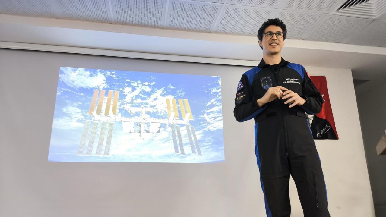 Astronot Tuva Cihangir Atasever, Edirne’de öğrencilerle buluştu
