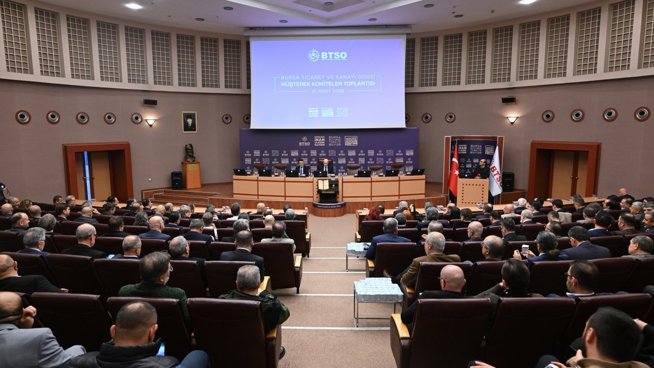 BTSO Müşterek Meslek Komiteleri ve Mart Ayı Meclis Toplantısı gerçekleştirildi