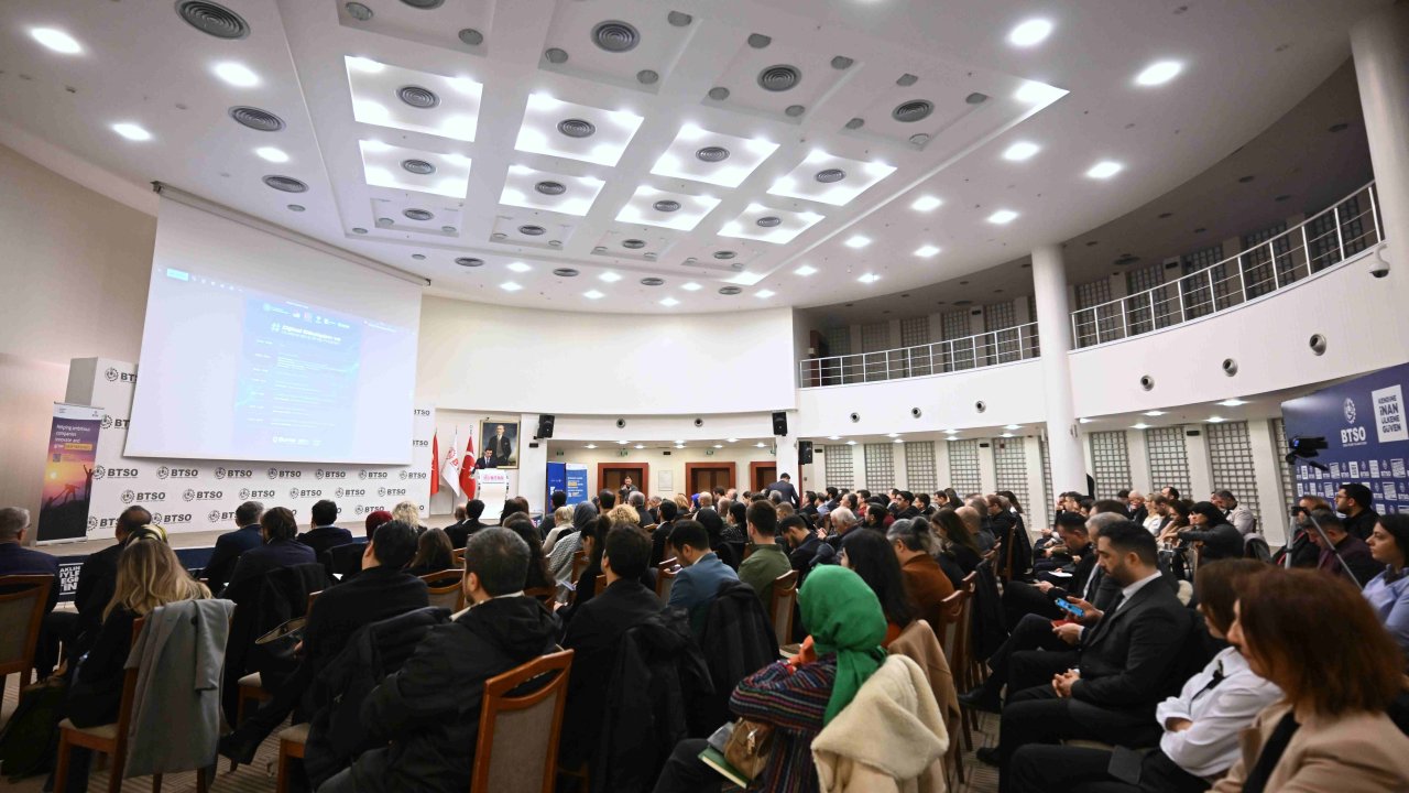 BTSO’da 'Dijital Dönüşüm ve Uluslararası İş Birliği Fırsatları' toplantısı
