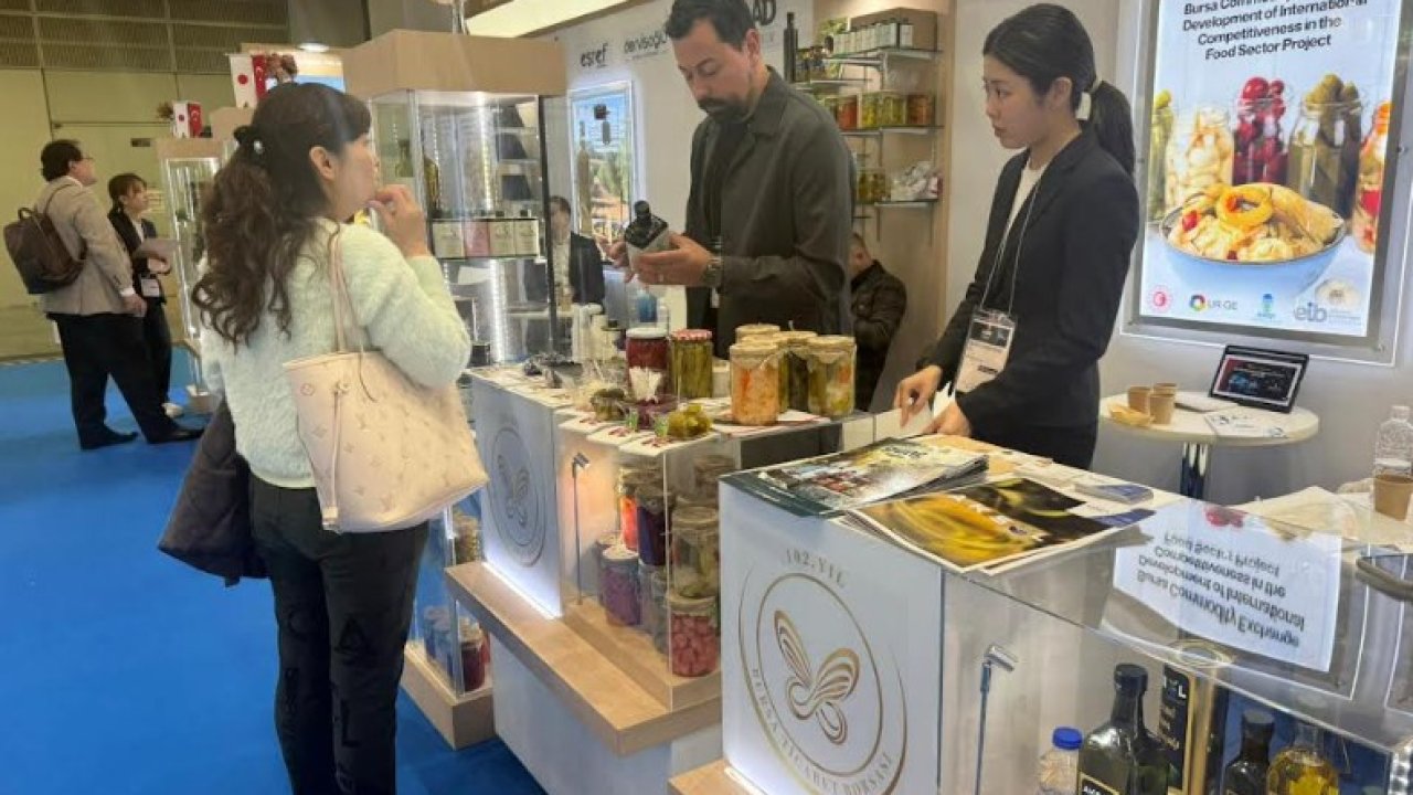 Bursa gıda sektörü Asya pazarına açıldı