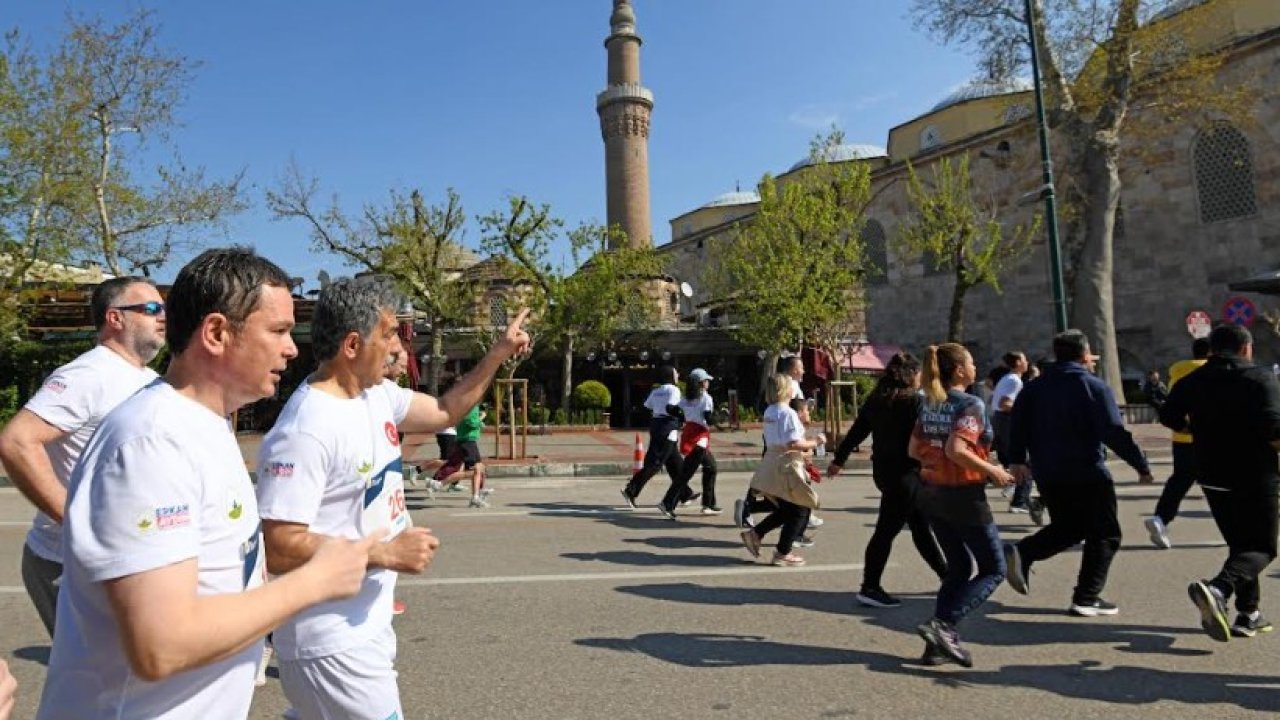 Bursa'da 18’inci Uluslararası Tarihi Kent Koşusu yapıldı