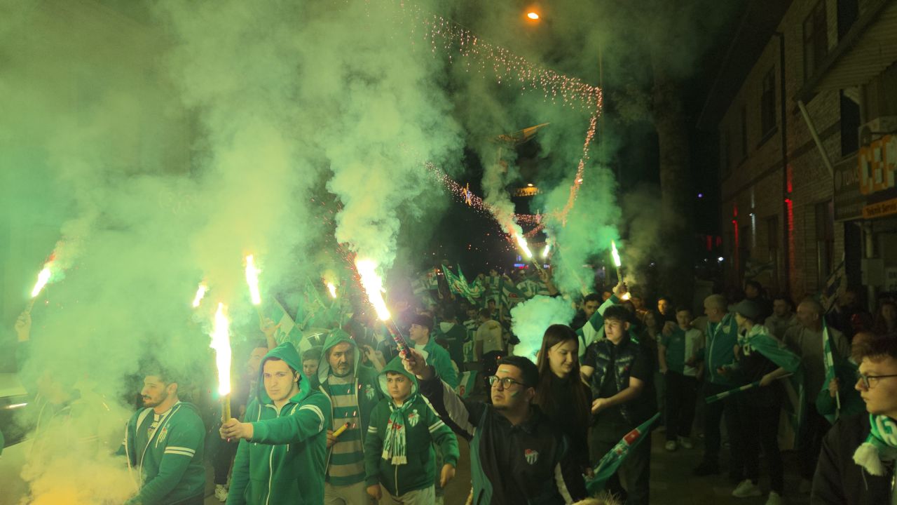 Bursaspor şampiyonluğu Orhangazi’de kutlandı