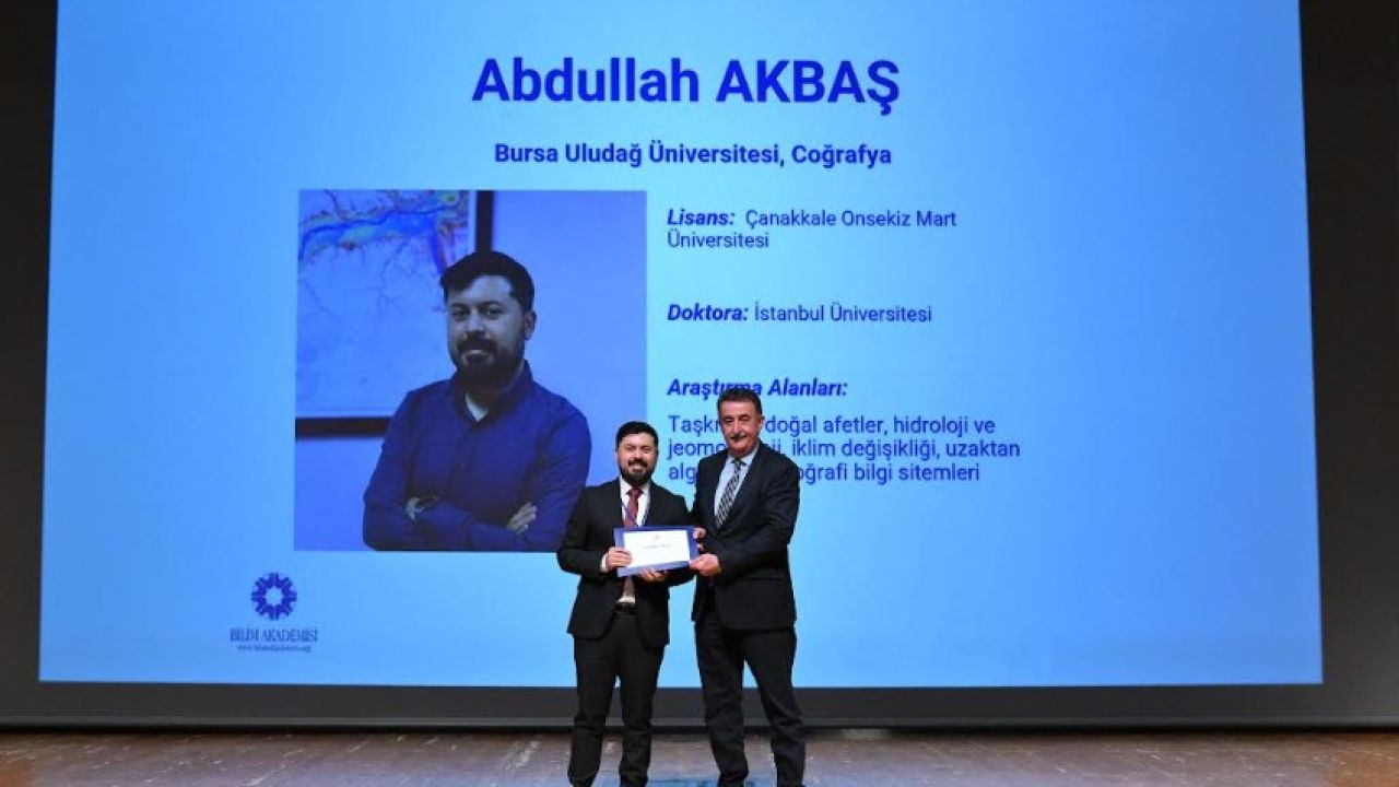 BUÜ’lü akademisyene ‘Bilim Akademisi 2026’ ödülü