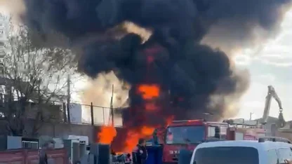 Edirne'de hurdacıda çıkan yangın söndürüldü