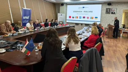 Edirne'de ‘RISCARE Projesi’nin, Afet Koordinasyon Toplantısı yapıldı