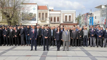 Edirne’de, Türk Polis Teşkilatı’nın kuruluşunun 181’inci yıldönümü dolayısıyla tören