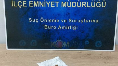 Edirne’de üzerinde uyuşturucuyla yakalanan şüpheliye gözaltı