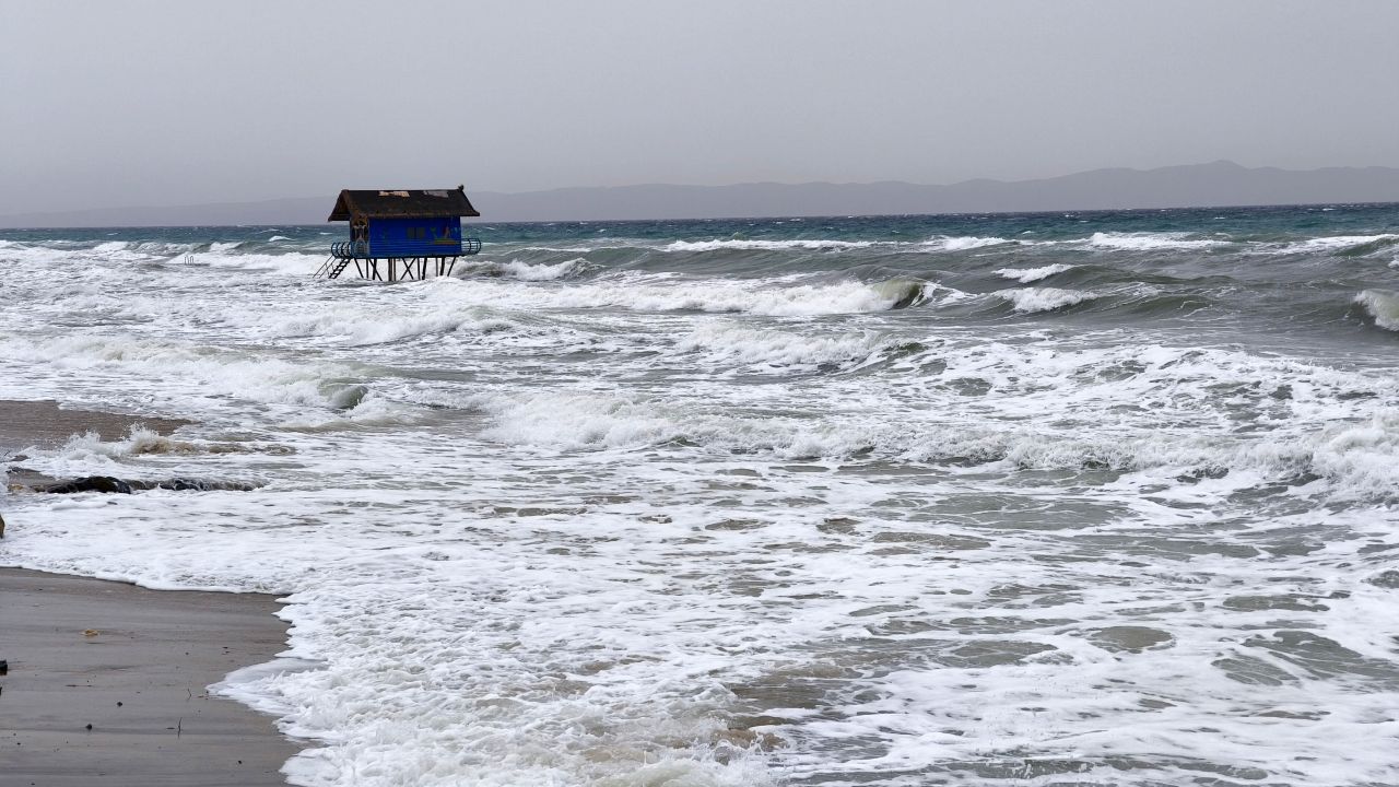 Ege Denizi'nin kuzeyi için 'fırtına' uyarısı