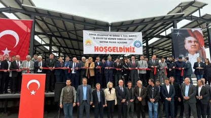 Havsa’da 1000 hayvan kapasiteli yeni canlı hayvan pazarının açılışı yapıldı