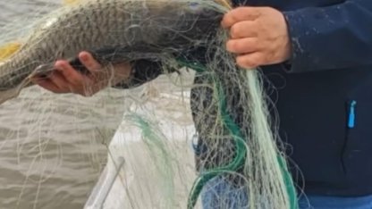 Kayalıköy Barajı'nda kaçak avlanan 2 kişiye 94 bin lira ceza