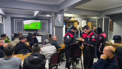 Keşan’da polisten ‘Huzur uygulaması’