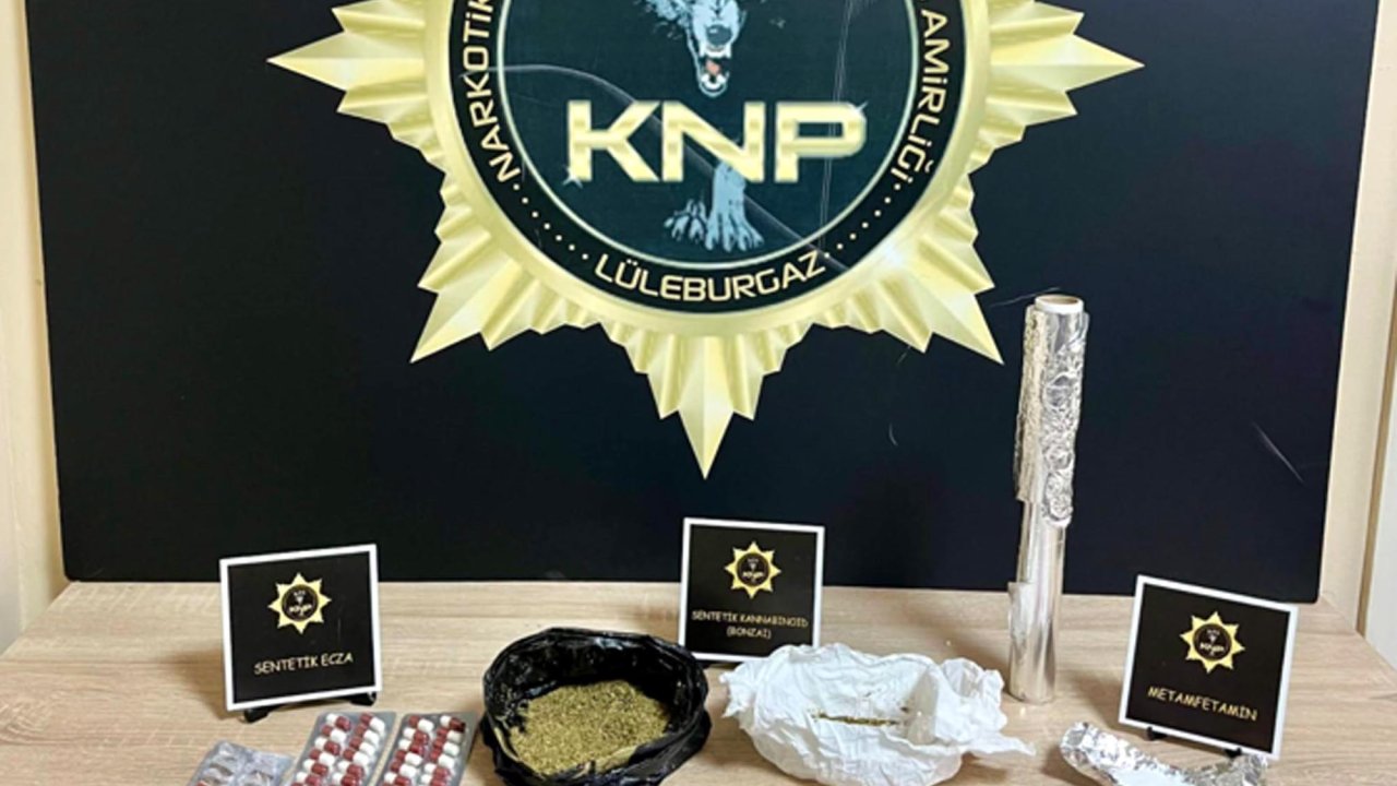 Kırklareli'de uyuşturucu operasyonlarında 5 tutuklama