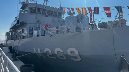 Mayın avlama gemisi ‘TCG Anamur’, 23 Nisan'da Erdek’te ziyarete açıldı
