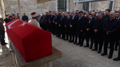 MHP'li Büyükataman'ın kayınpederi toprağa verildi