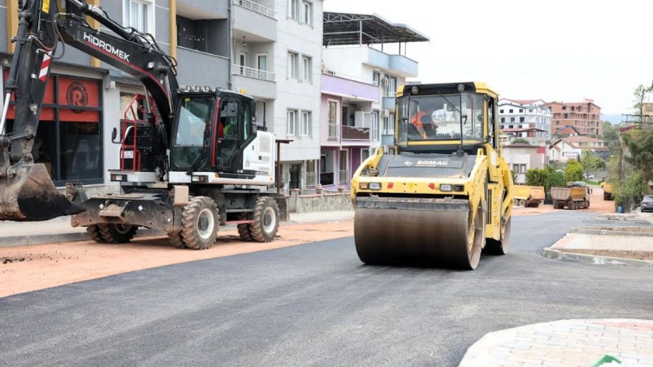 Osmangazi Belediyesi’nden Hamitler’e 300 tonluk asfalt desteği
