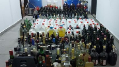 Sahte içki operasyonu: 2 tutuklama