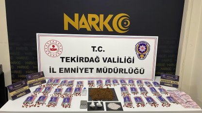 Tekirdağ'da uyuşturucu operasyonunda 10 tutuklama