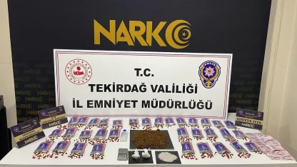 Tekirdağ'da uyuşturucu operasyonunda 10 tutuklama
