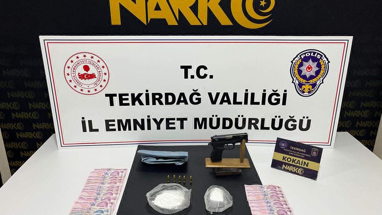 Tekirdağ'da uyuşturucu operasyonunda 15 tutuklama