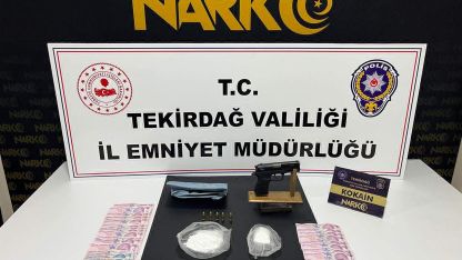 Tekirdağ'da uyuşturucu operasyonunda 15 tutuklama