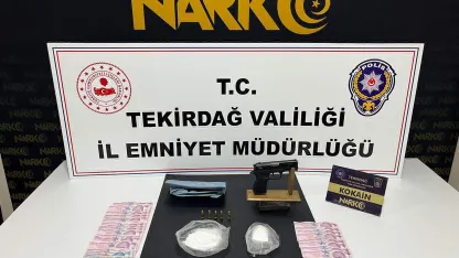 Tekirdağ'da uyuşturucu operasyonunda 15 tutuklama