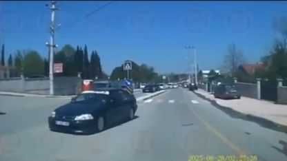 Ters şeride giren düğün konvoyundaki araçlara ceza