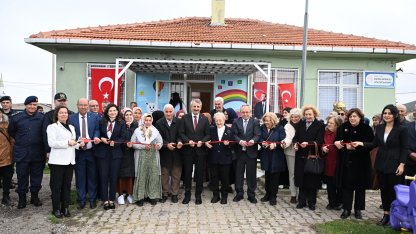 Türk Kadınlar Birliği’nce, Enez’de yenilenen ana sınıfı açıldı