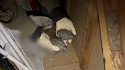 Uyuşturucu operasyonunda el bombası ve havan topu gövdeleri ele geçirildi