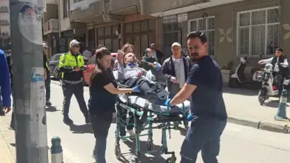 Yayaya çarpmamak için manevra yaptı, motosikleti devrilince yaralandı