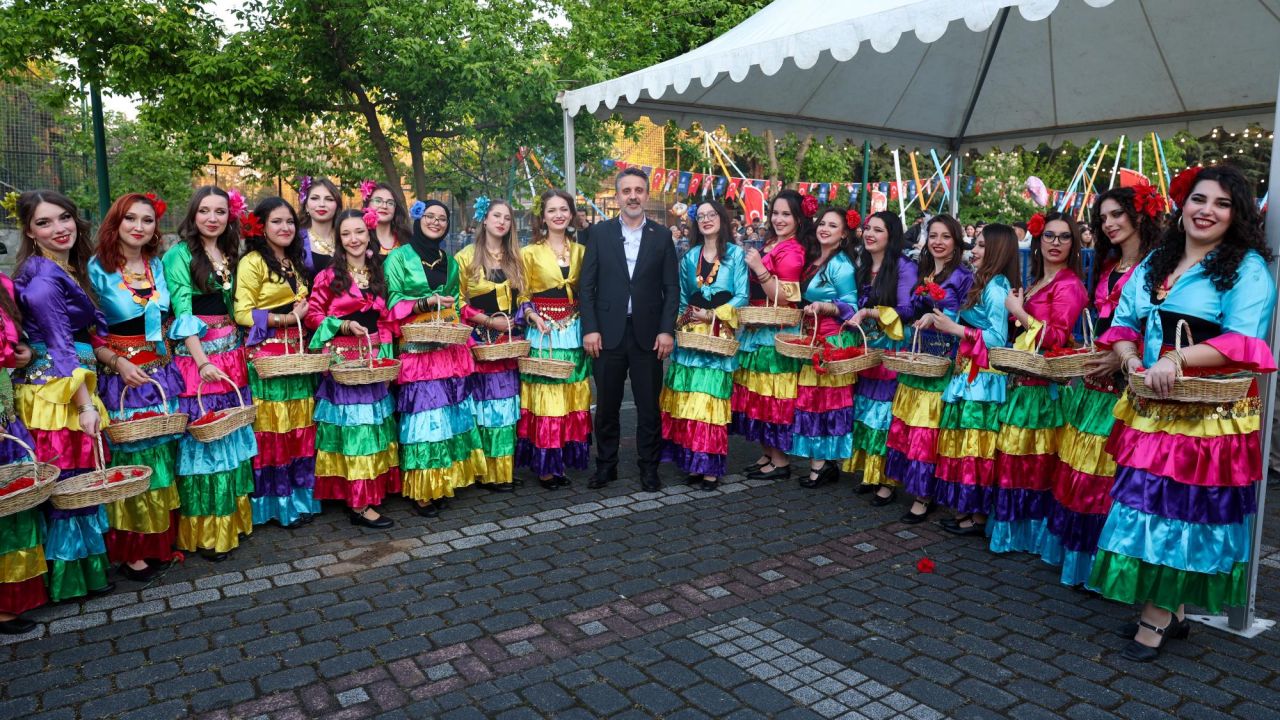 Baharın gelişi Hıdırellez Şenliği ile kutlandı
