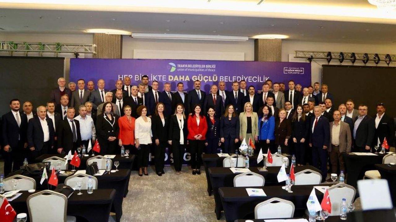 Başkan Yüceer: Trakya'nın bütünlüğünü koruyarak yol yürümek zorundayız