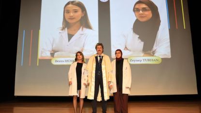 BUÜ Veteriner Fakültesi öğrencileri beyaz önlüklerini giydi