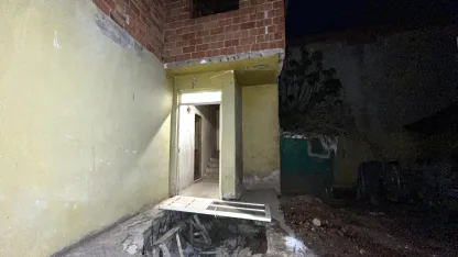 Edirne'de evin girişindeki beton zemin çöktü; 1 yaralı